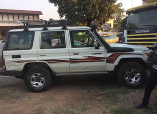Land Cruiser-Congo Car rental