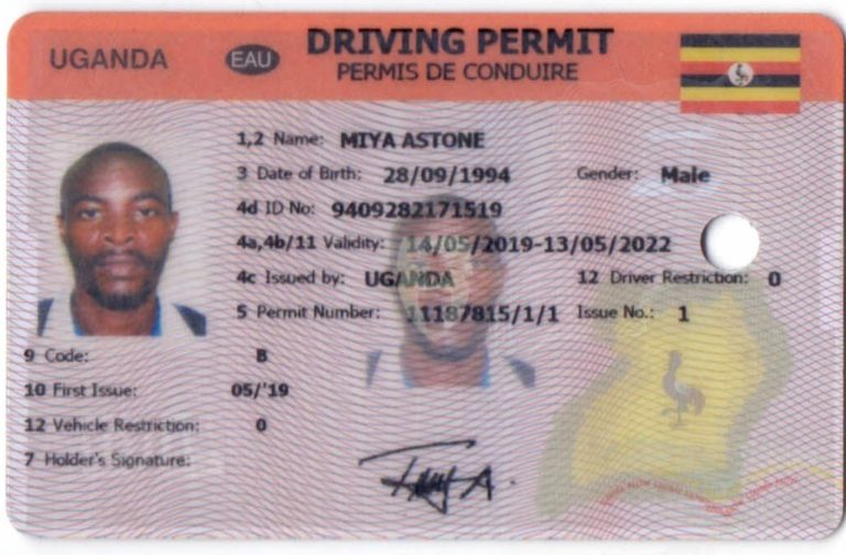 OPEND SIDE PERMIT | Self Drive Kenya